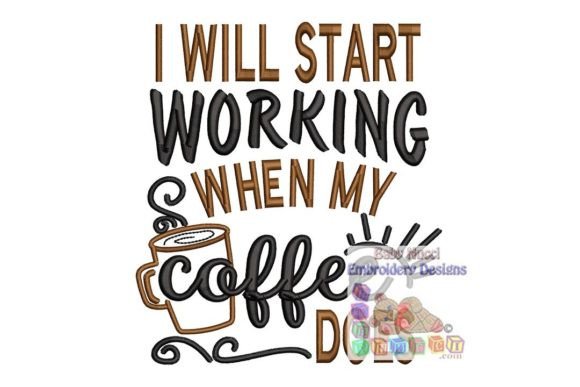 Coffee First: Reviewing a Quirky Embroidery Design