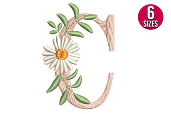 Floral Alphabet Letter C Review