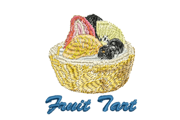 Fruit Tart Embroidery Review