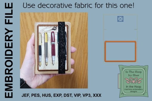 Fussy Cut Mini Composition Book Cover Review