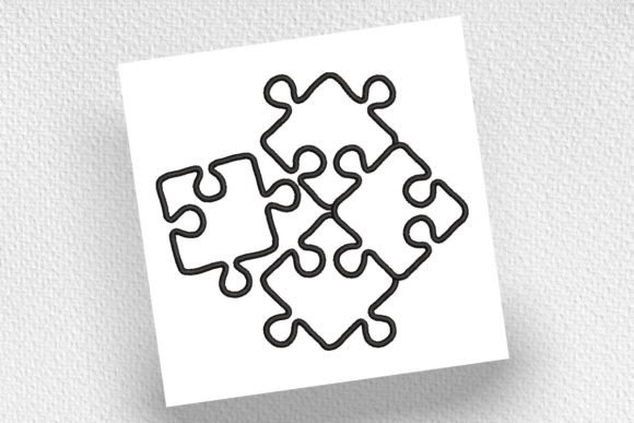 Jigsaw Puzzle Pieces Embroidery Review