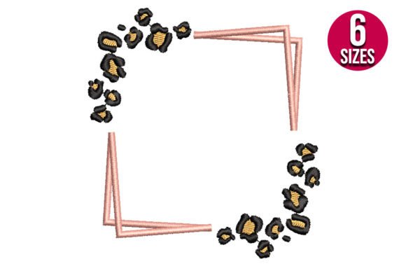 Leopard Print Frame Embroidery Review