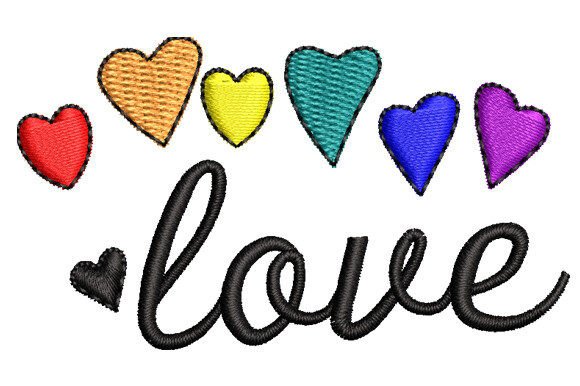 Love with Multicolor Hearts Review