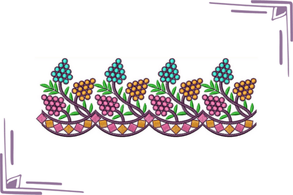 Mexican Style Floral Border Review