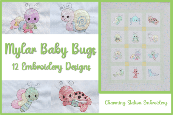 Mylar Baby Bugs Embroidery Review