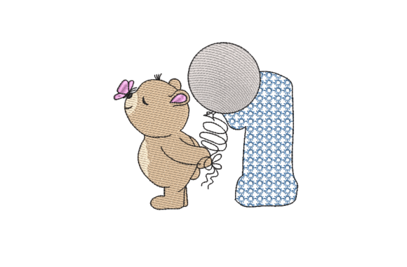 Number One Cute Teddy Bear Design Review