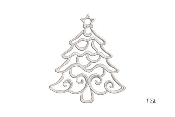Openwork Christmas Tree Embroidery Review