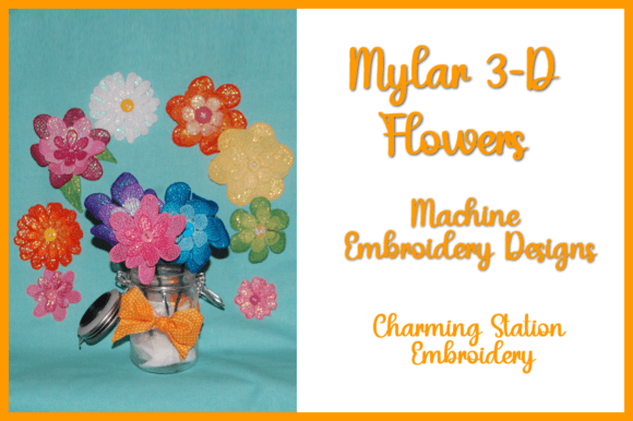 Review: Mylar FSL 3-D Flowers for Boutique Sweatshirts